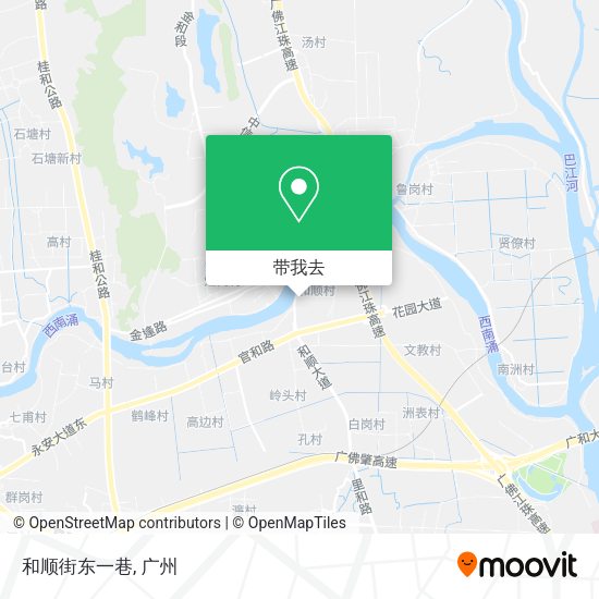 和顺街东一巷地图