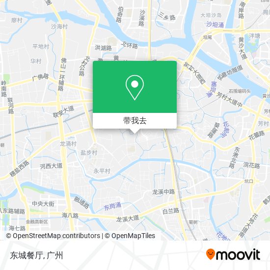 东城餐厅地图