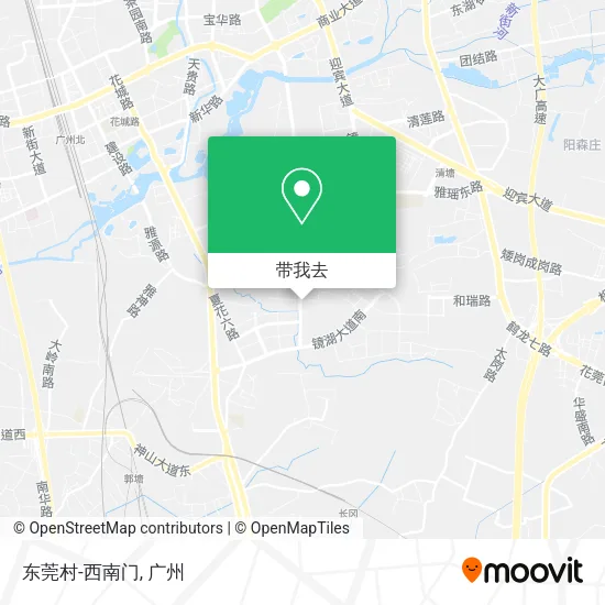 东莞村-西南门地图