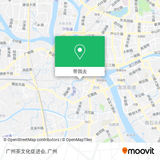 广州茶文化促进会地图
