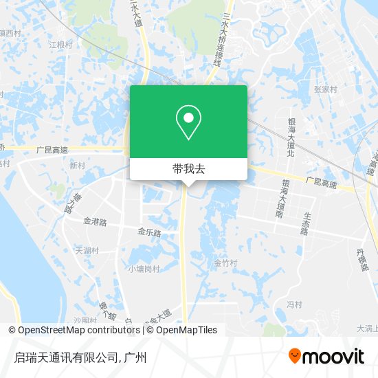 启瑞天通讯有限公司地图