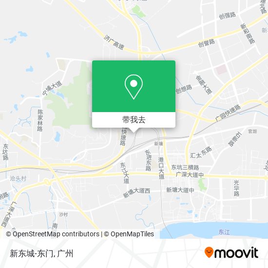 新东城-东门地图