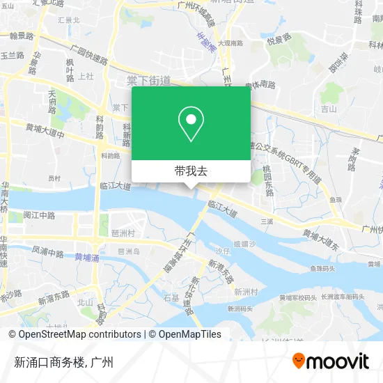 新涌口商务楼地图