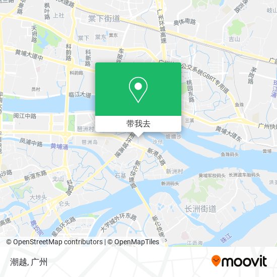 潮越地图