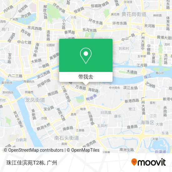 珠江佳滨苑T2栋地图