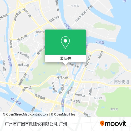 广州市广园市政建设有限公司地图