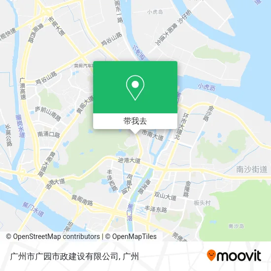 广州市广园市政建设有限公司地图
