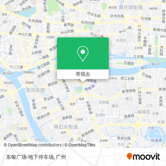 东银广场-地下停车场地图