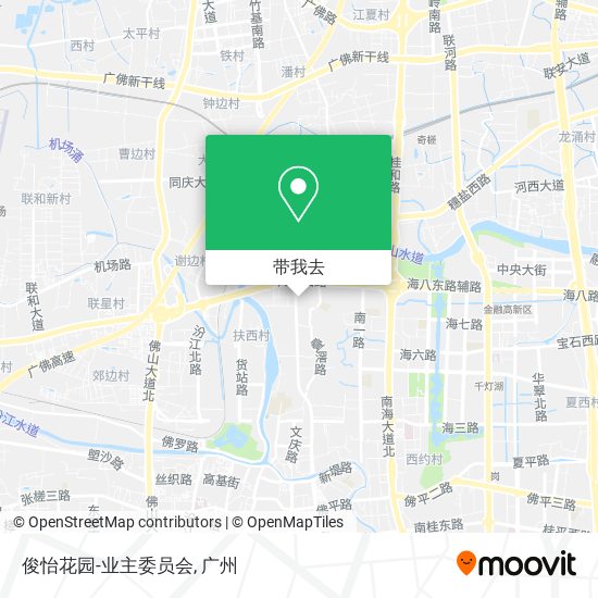 俊怡花园-业主委员会地图