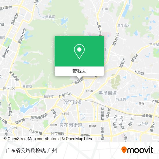广东省公路质检站地图