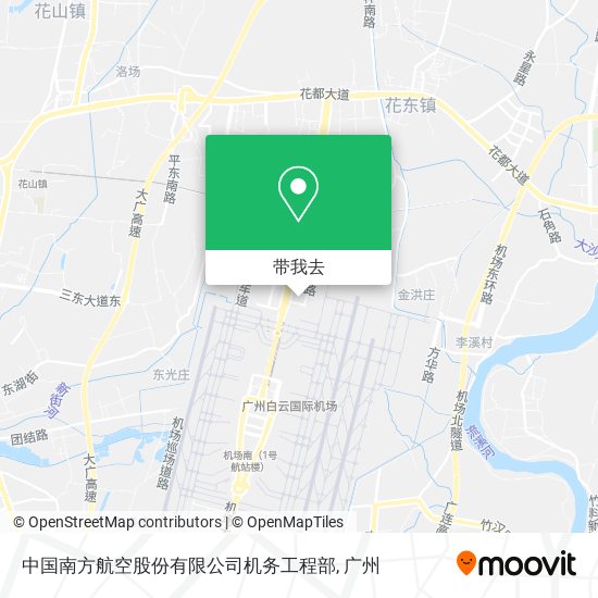 中国南方航空股份有限公司机务工程部地图