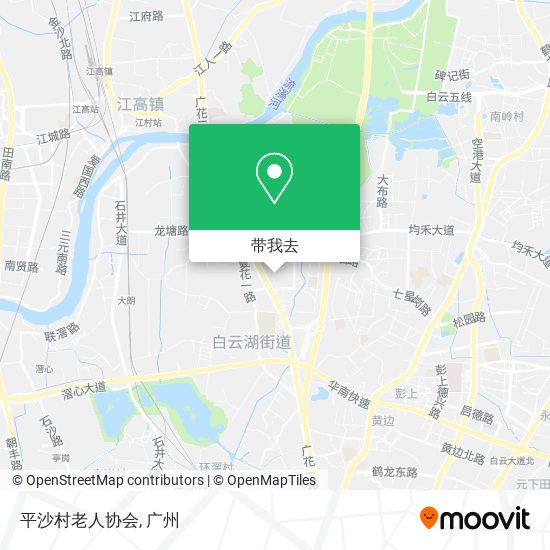平沙村老人协会地图