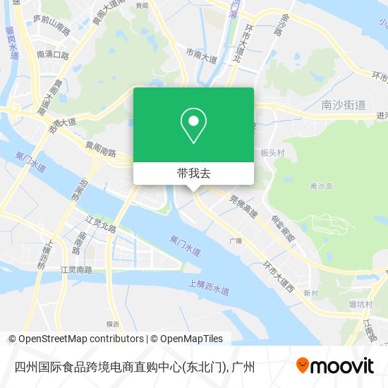 四州国际食品跨境电商直购中心(东北门)地图