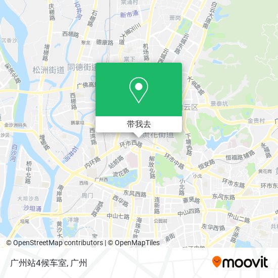 广州站4候车室地图