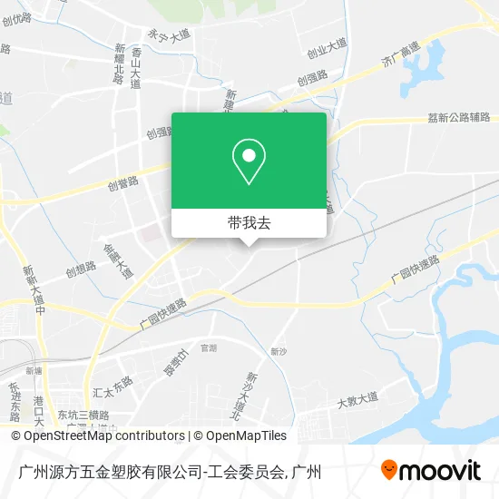 广州源方五金塑胶有限公司-工会委员会地图