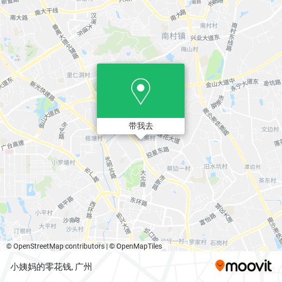小姨妈的零花钱地图