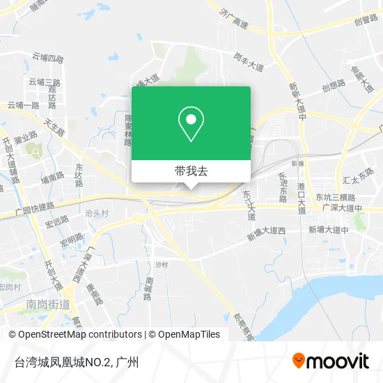 台湾城凤凰城NO.2地图