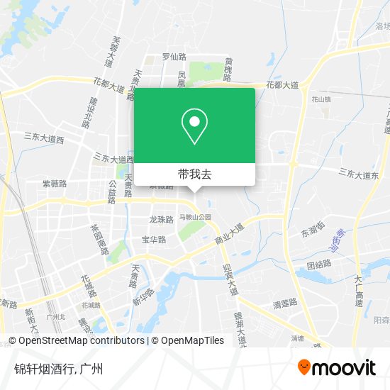 锦轩烟酒行地图