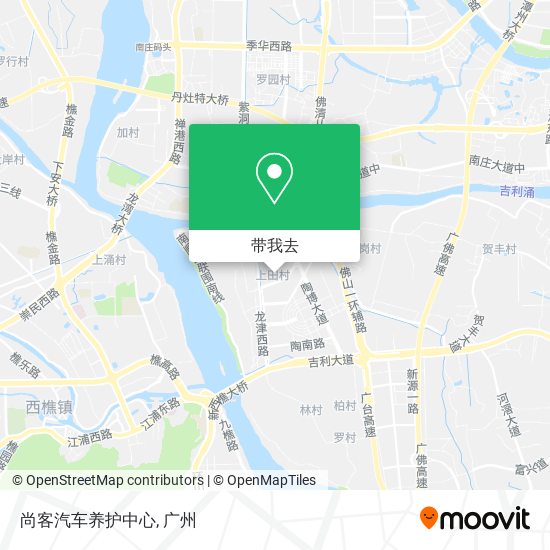尚客汽车养护中心地图