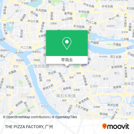 THE PIZZA FACTORY地图