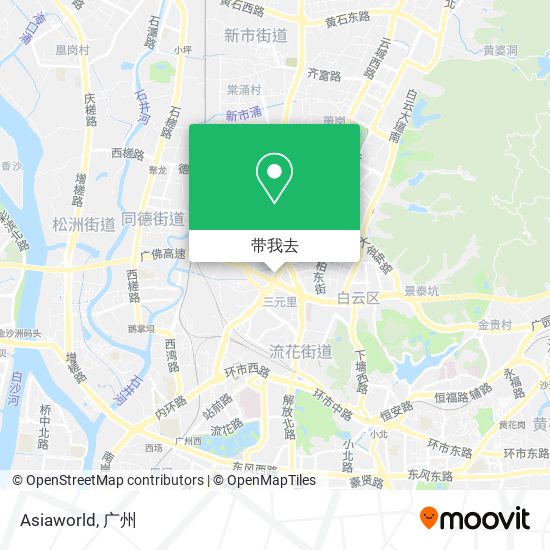 Asiaworld地图