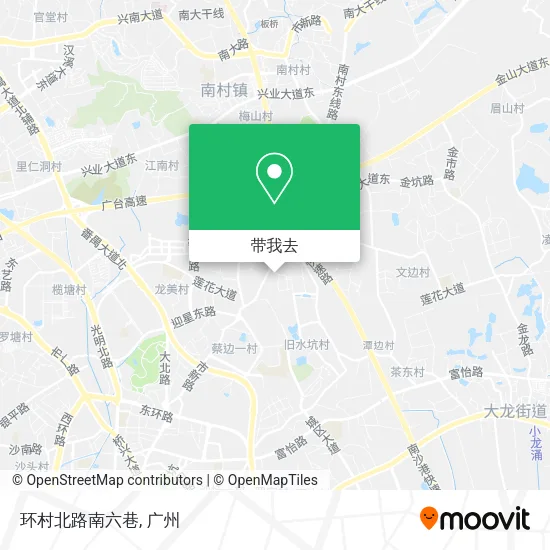 环村北路南六巷地图