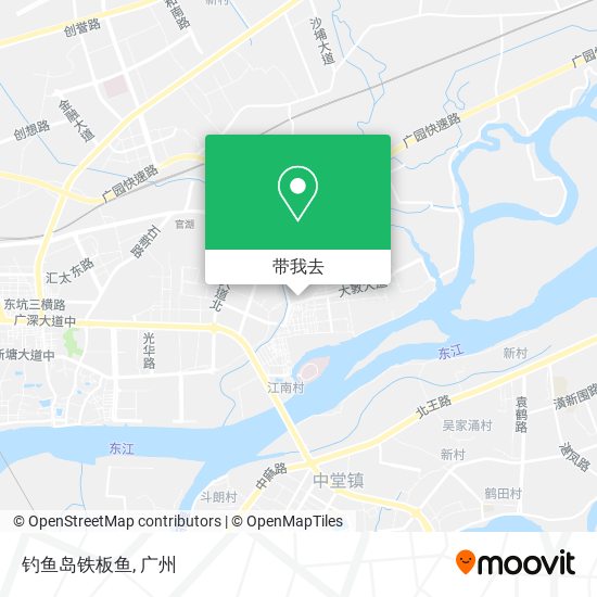 钓鱼岛铁板鱼地图