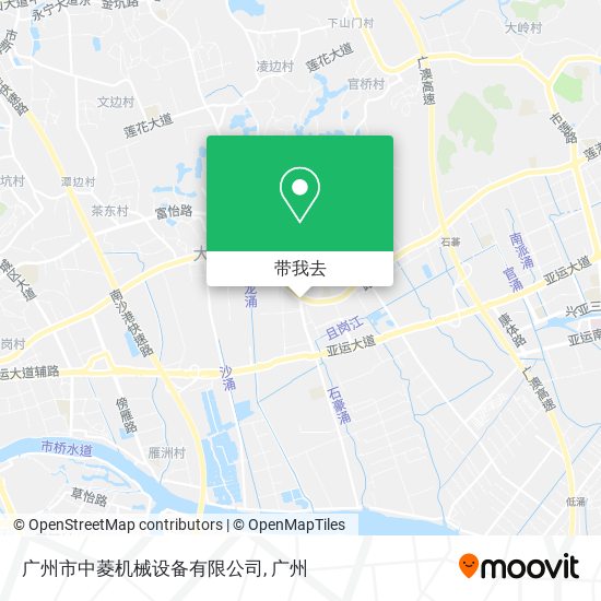 广州市中菱机械设备有限公司地图