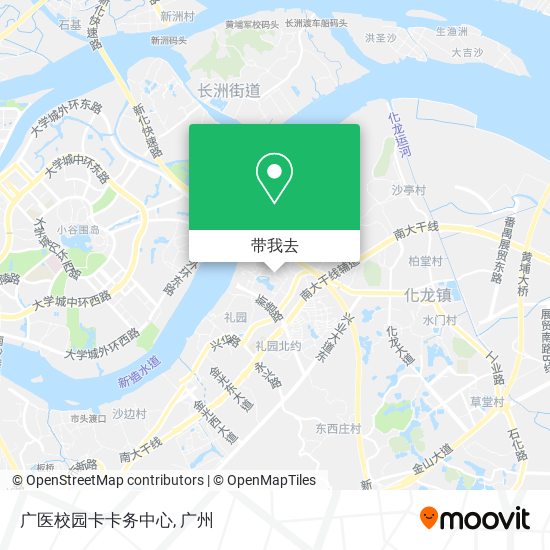 广医校园卡卡务中心地图