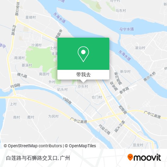 白莲路与石狮路交叉口地图