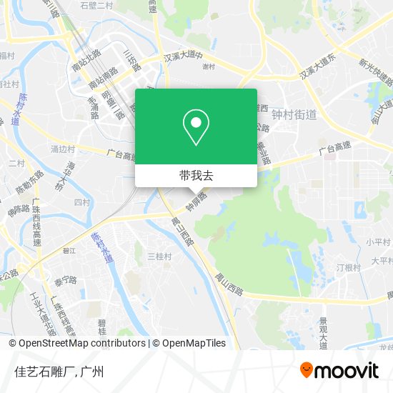 佳艺石雕厂地图