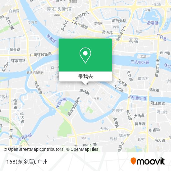 168(东乡店)地图