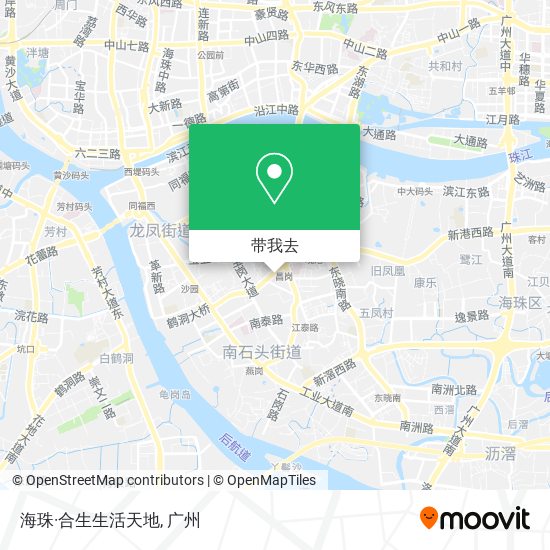 海珠·合生生活天地地图