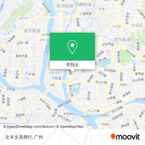 文丰文具商行地图
