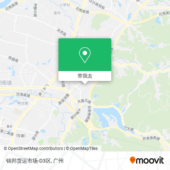 锦邦货运市场-D3区地图