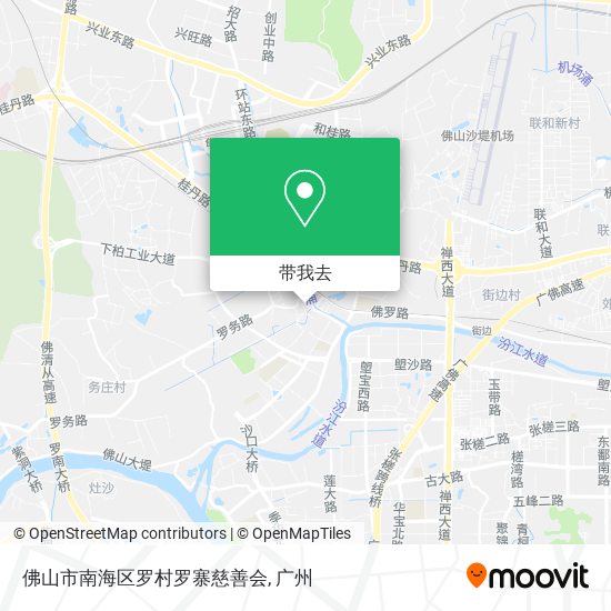 佛山市南海区罗村罗寨慈善会地图