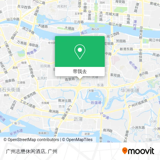 广州志懋休闲酒店地图