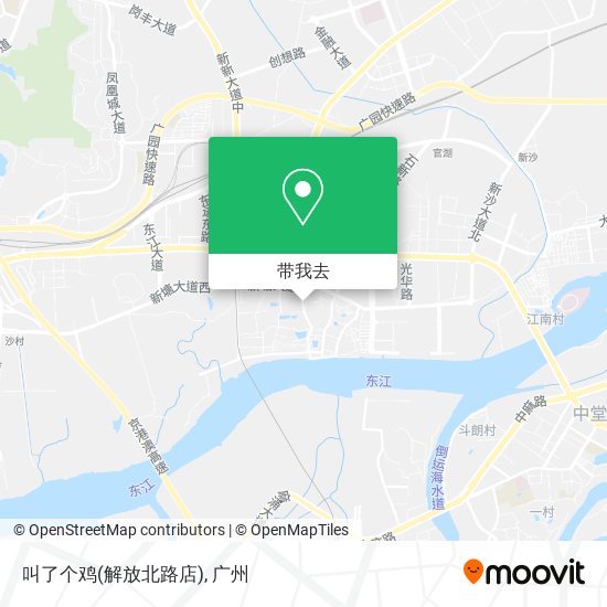 叫了个鸡(解放北路店)地图