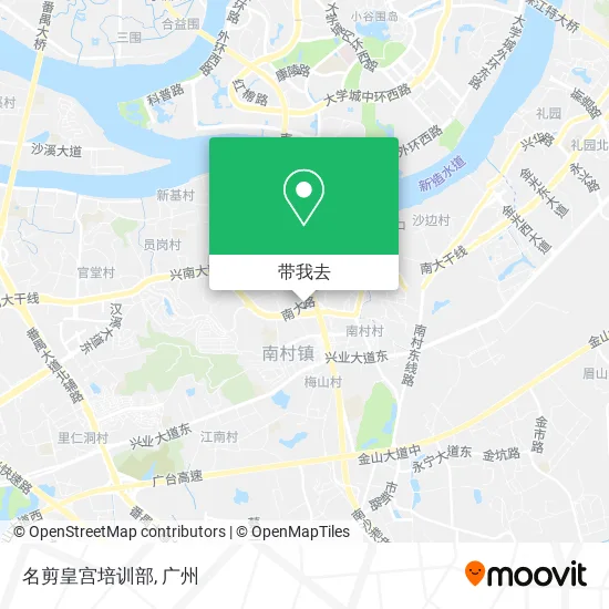 名剪皇宫培训部地图