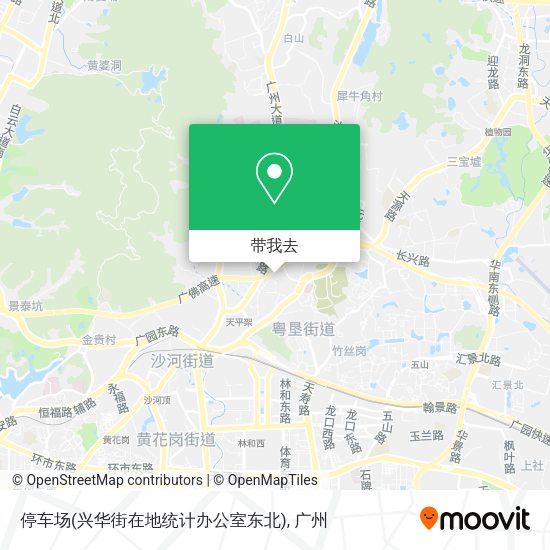 停车场(兴华街在地统计办公室东北)地图