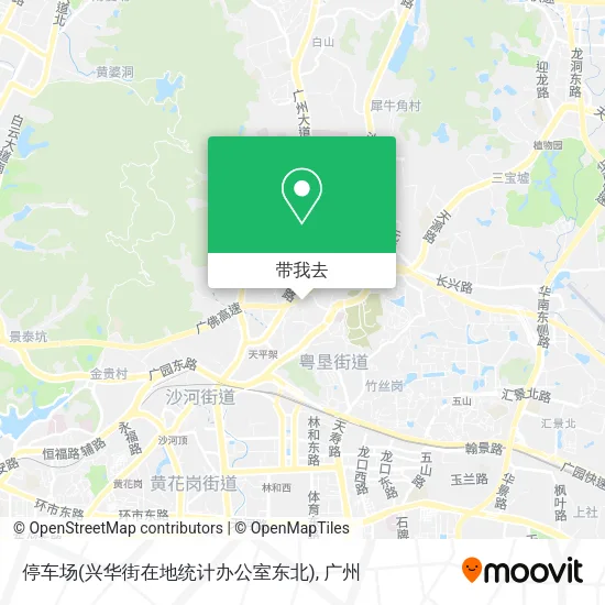 停车场(兴华街在地统计办公室东北)地图