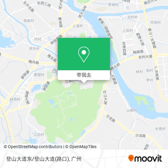 登山大道东/登山大道(路口)地图