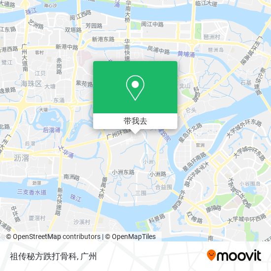 祖传秘方跌打骨科地图