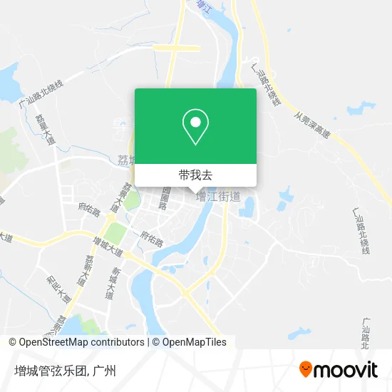 增城管弦乐团地图