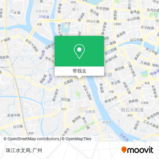 珠江水文局地图