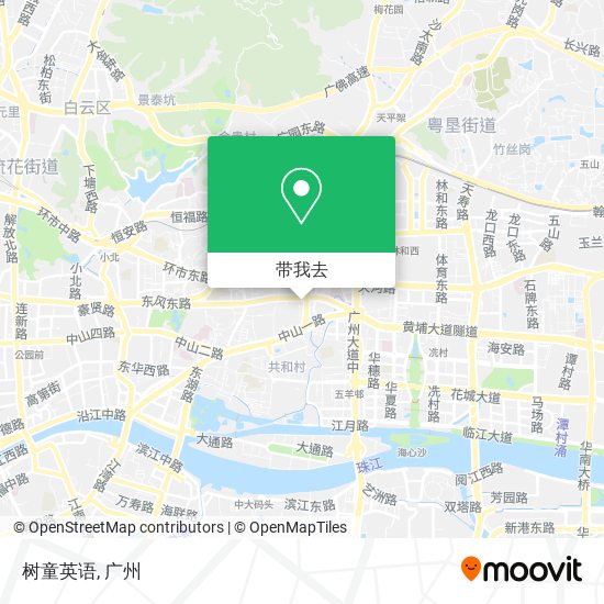 树童英语地图