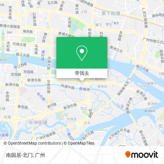 南园居-北门地图