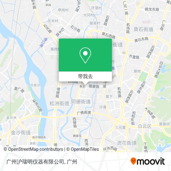 广州沪瑞明仪器有限公司地图