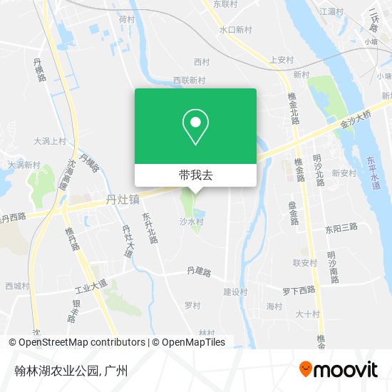 翰林湖农业公园地图