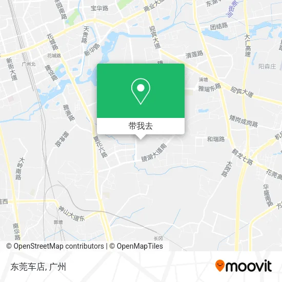 东莞车店地图